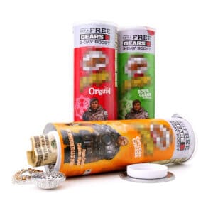 Chips Container Diversion Safe Secret Storage Party Box USA
