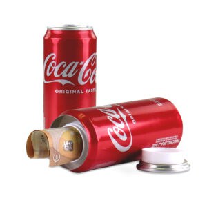 Coca-Cola Soda Stash Can Tall Party Box USA