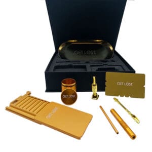 Get Lost Premium Set - Gold, Snuff Kit