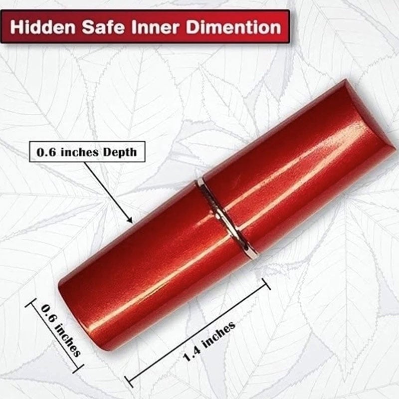 lipstick-secret-compartment-dimension Secret Stash Lipstick - Secret Compartment Dimensions