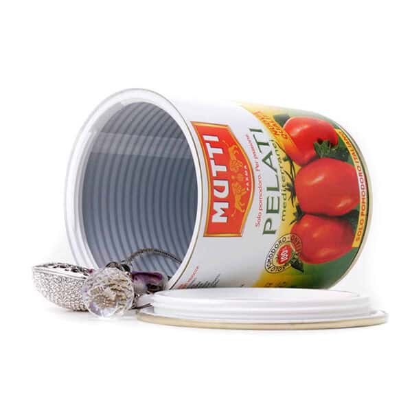 Pelati Tomatoes Can Diversion Safe Party Box USA