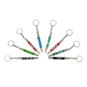 "Pen" Straw on Key Ring Snorting Accessories Party Box USA