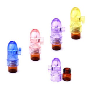 Portable Glass Tube 0.05 fl oz Party Box USA