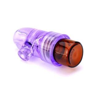 Portable Glass Tube 0.05 fl oz Purple Snuff Tube Party Box USA