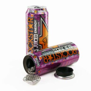 Rockstar Energy Stash Can with Secret Compartment Party Box USA