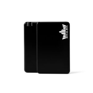 Royal Box Black Honeycomb Snorting Kit