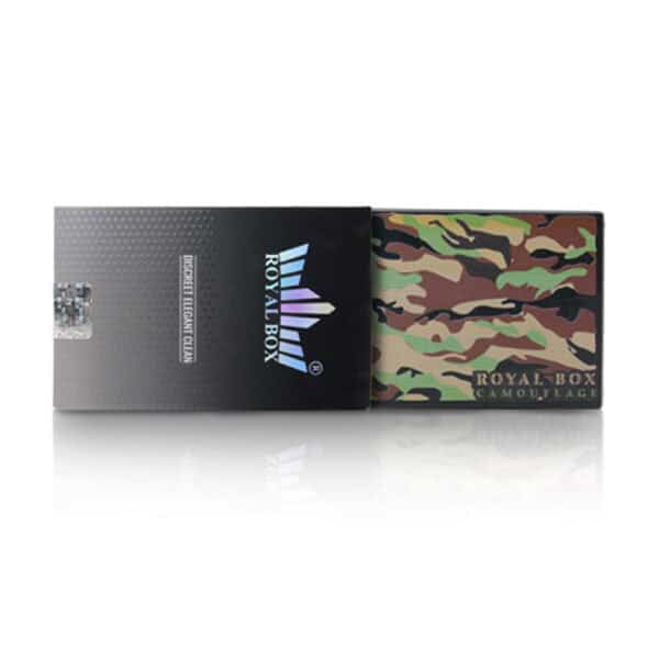 Royal Box Camouflage Black Party Gadget