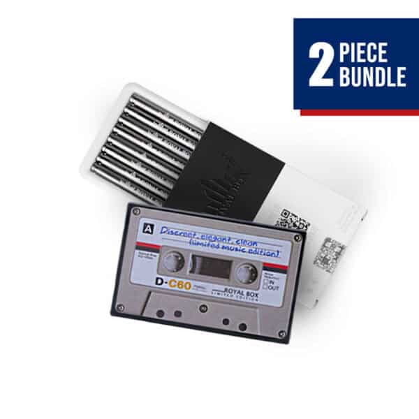 Royal Box Cassette & 8 Straws Bundle | Party Box USA