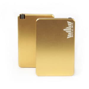Royal Box Gold Snorting Kit