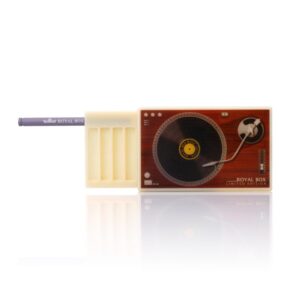Royal Box Gramophone White Snuff Kit