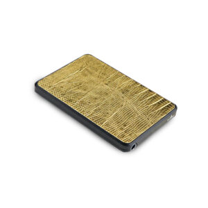 Royal Box Lizard Gold and Black Snuff Kit Party Box USA