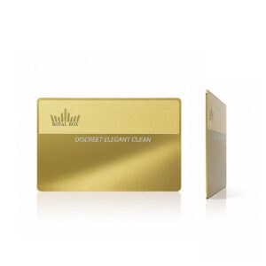 Royal Box Mirror Grinder Card Snuff Accessory Side View