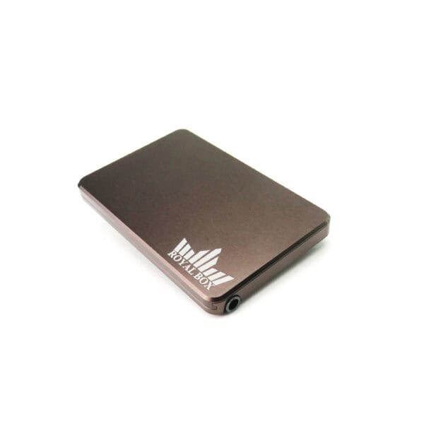 Royal Box Olive Brown Snuff Set