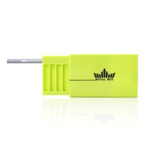 Royal Box Plastic Green Snuff Kit