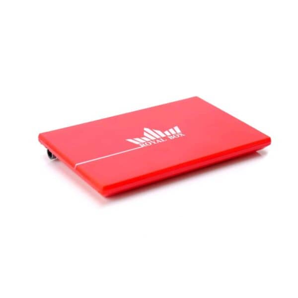 Royal Box Plastic Red Snuff Box