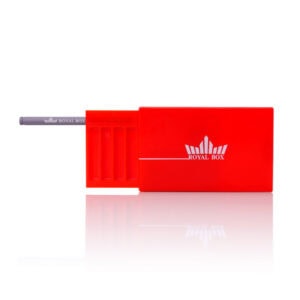 Royal Box Plastic Red Snuff Kit
