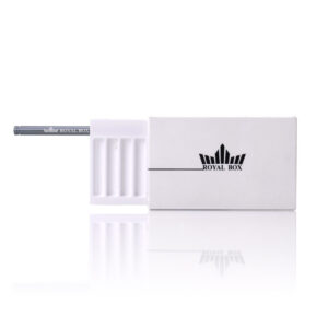 Royal Box Plastic White Snuff Kit