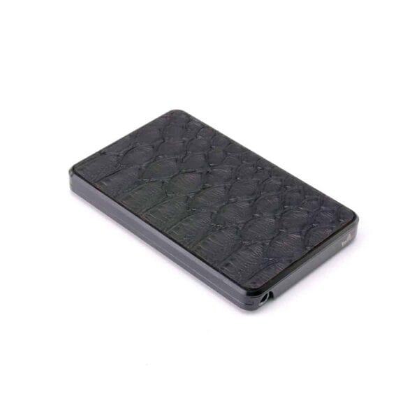 Royal Box Python Black Snuff Box