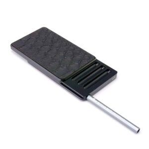 Royal Box Python Black Snuff Set