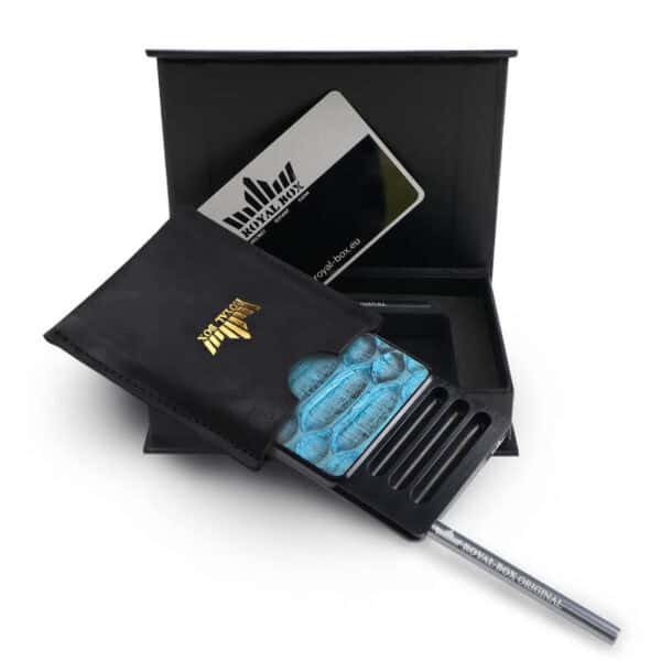 Royal Box Python Deep Blue Snuff Kit RB