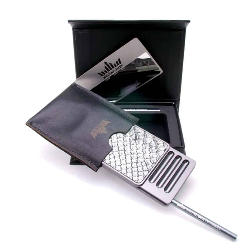 Titanium Royal Python Royal Box Python Titanium | Discreet, Elegant, Clean | Party Box USA