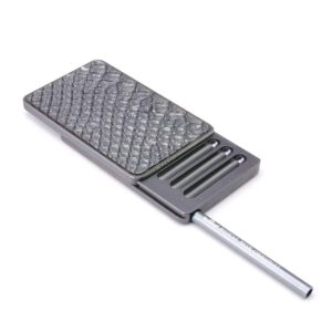 Royal Box Python Titanium Snuff Kit