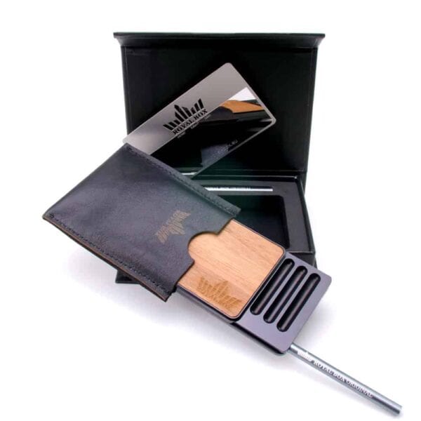 Royal Box Walnut Black Party Box USA