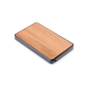 Royal Box Walnut Black Snuff Box