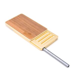 Royal Box Walnut Gold Snuff Set