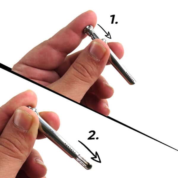 Snogo Straw Incognito Spring Loaded Snuff Straw