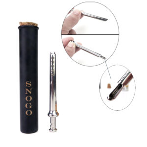 Snogo Straw - Spring Loaded Snuff Straw