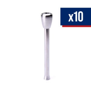 Snuff Straw with Knob 10 PCS Party Box USA