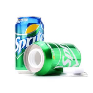 Sprite Soda Stash Can Party Box USA