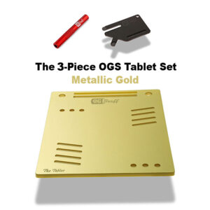The 3-Piece OGS Tablet Set - Metallic Gold | Party Box USA