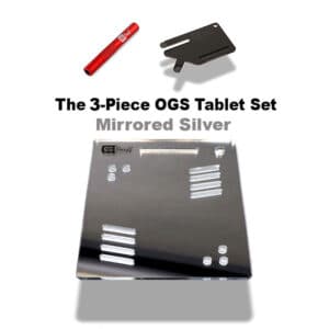 The 3-Piece OGS Tablet Set - Mirrored Silver | Party Box USA