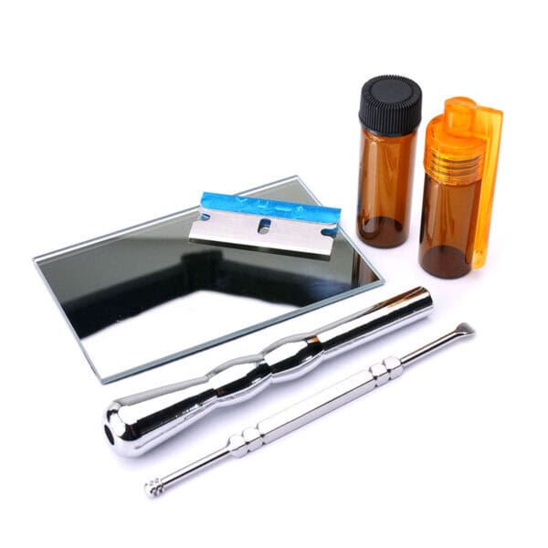 The 6-Piece Essentials Kit Snorting Accessories