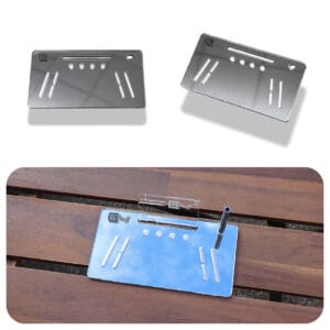 The OGS Fusion V2 Board Mirrored Silver Party Box USA