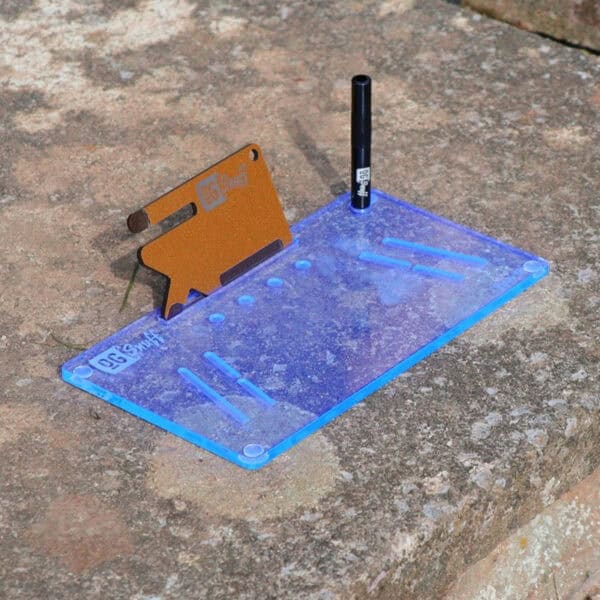 The OGS Fusion V2 Board Neon UV Blue Party Box USA