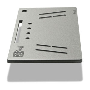 The OGS Fusion V2 Board Silver Glitter Snorting Accessories