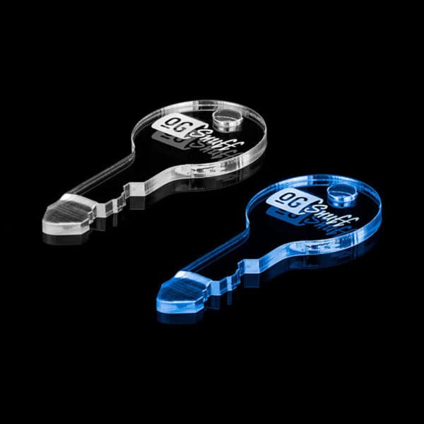 The OGS Key 2 PCS Crystal Clear & Neon UV Blue Party Box USA