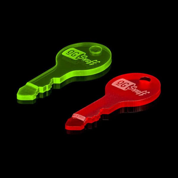 The OGS Key 2 PCS Neon UV Green & Crimson Red Party Box USA