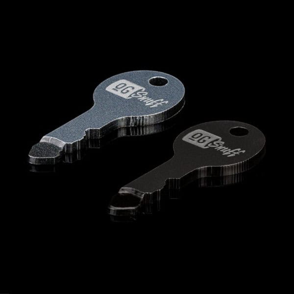 The OGS Key 2 PCS Silver Two-Tone & Matte Black Party Box USA