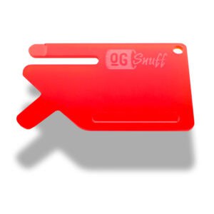 The OGS Multi Tool Card 2 PCS Crimson Red Snuff Card