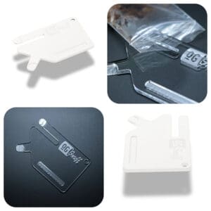 The OGS Multi Tool Card 2 PCS Crystal Clear