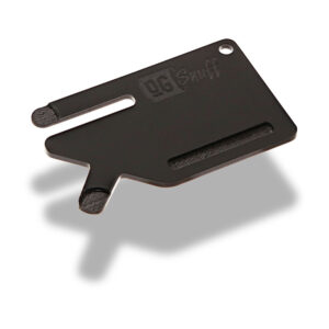 The OGS Multi Tool Card 2 PCS Matte Black Snorter