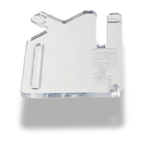 The OGS Multi Tool Card 2 PCS Mirrored Silver Snorting Accessories