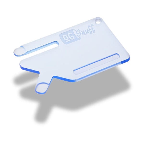 The OGS Multi Tool Card 2 PCS Neon UV Blue Snorter