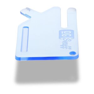 The OGS Multi Tool Card 2 PCS Neon UV Blue Snorting Accessories