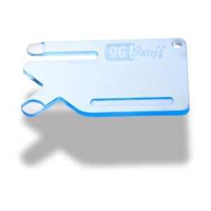 The OGS Multi Tool Card 2 PCS Neon UV Blue Snuff Card