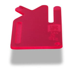 The OGS Multi Tool Card 2 PCS Neon UV Pink Snorting Accessories